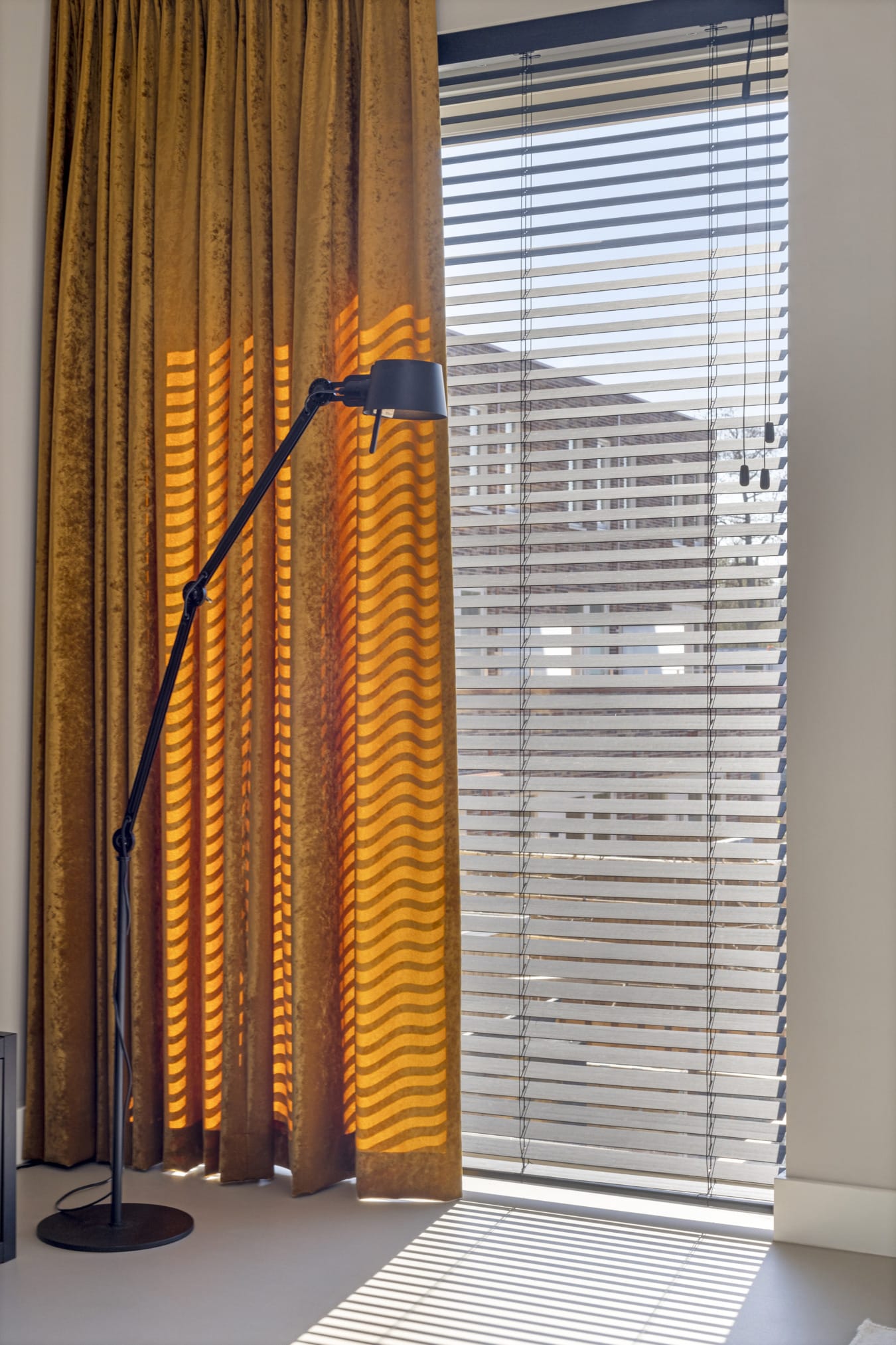 Effect van licht op interieur
