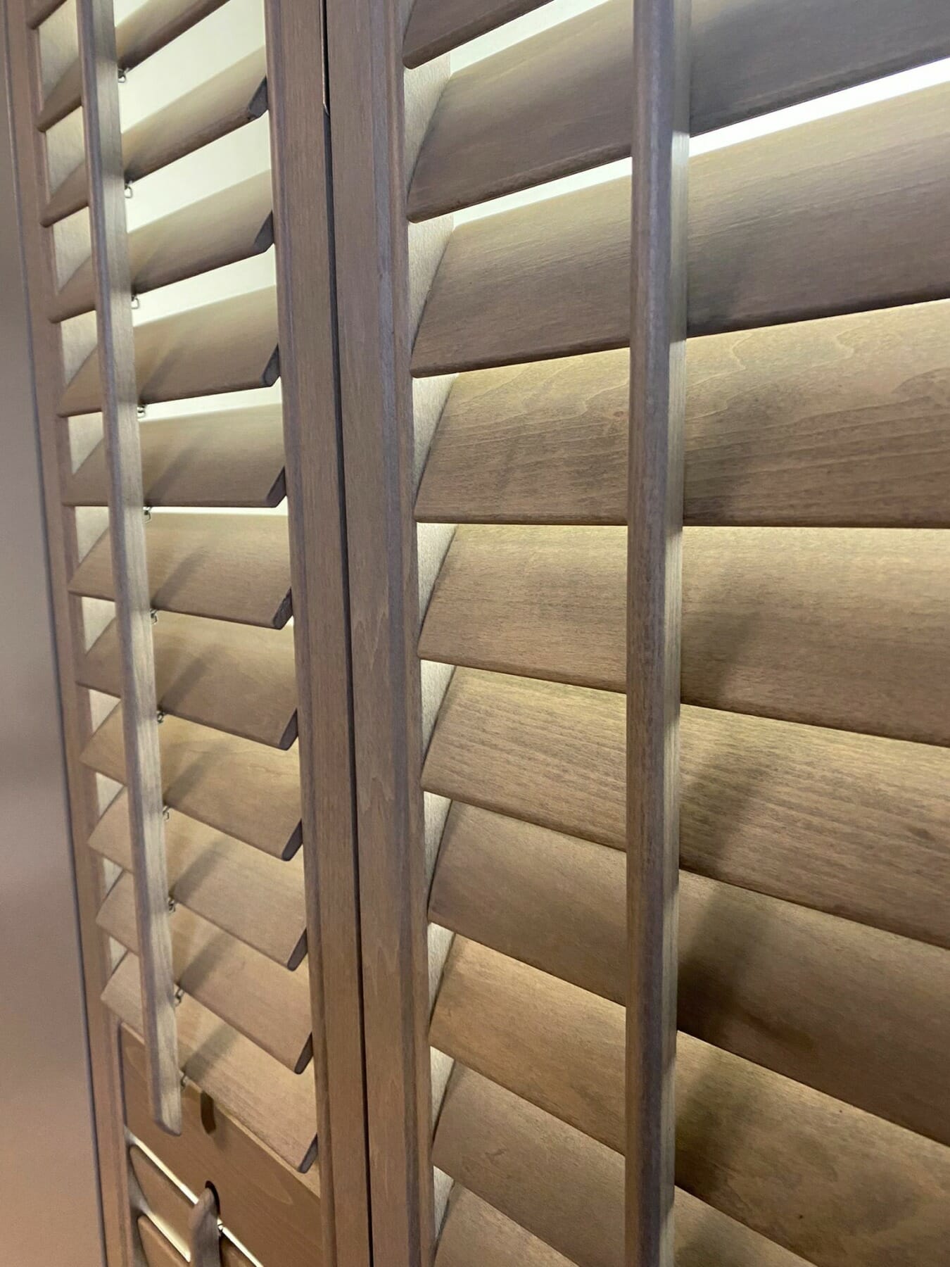 Bedieningslat shutters