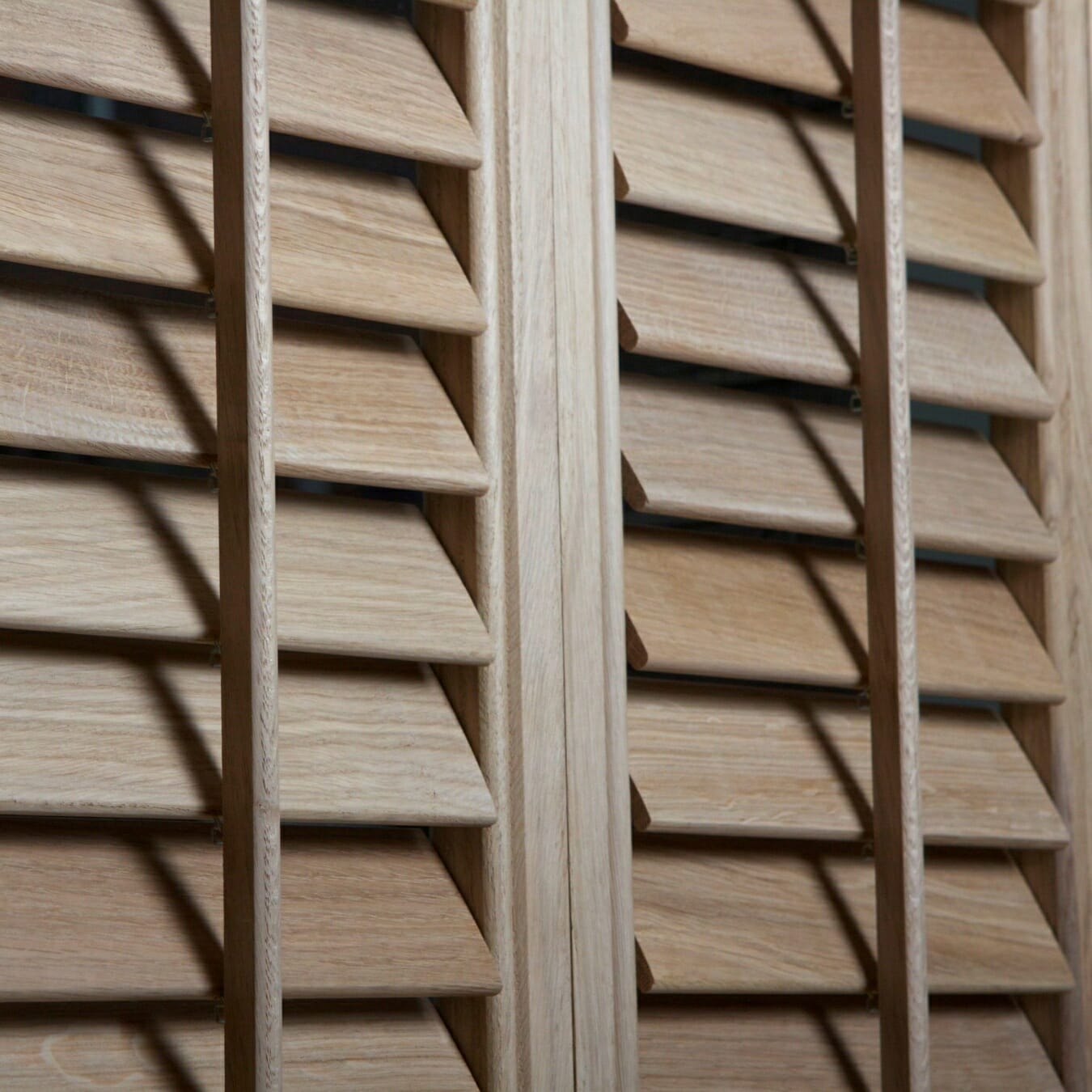 Zonnelux shutters detail