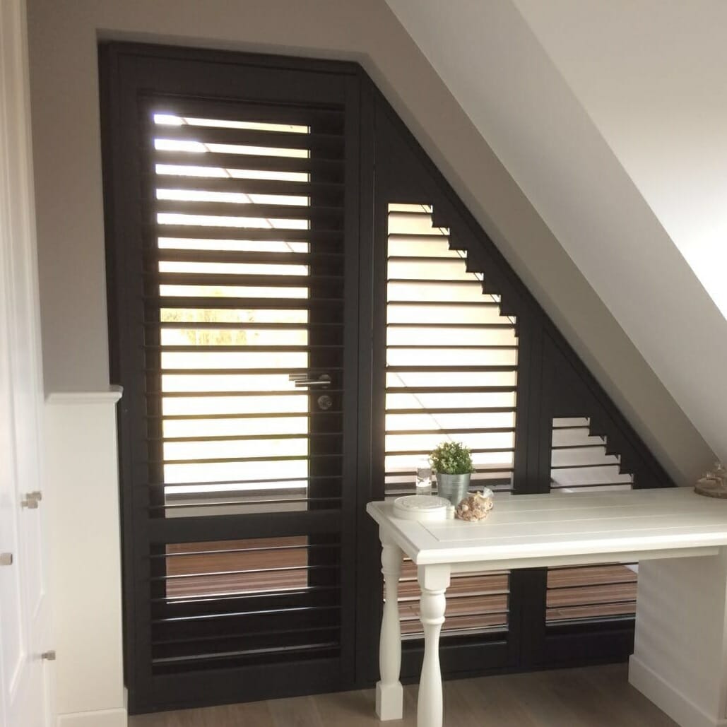 Shutters trapezium raam en deur