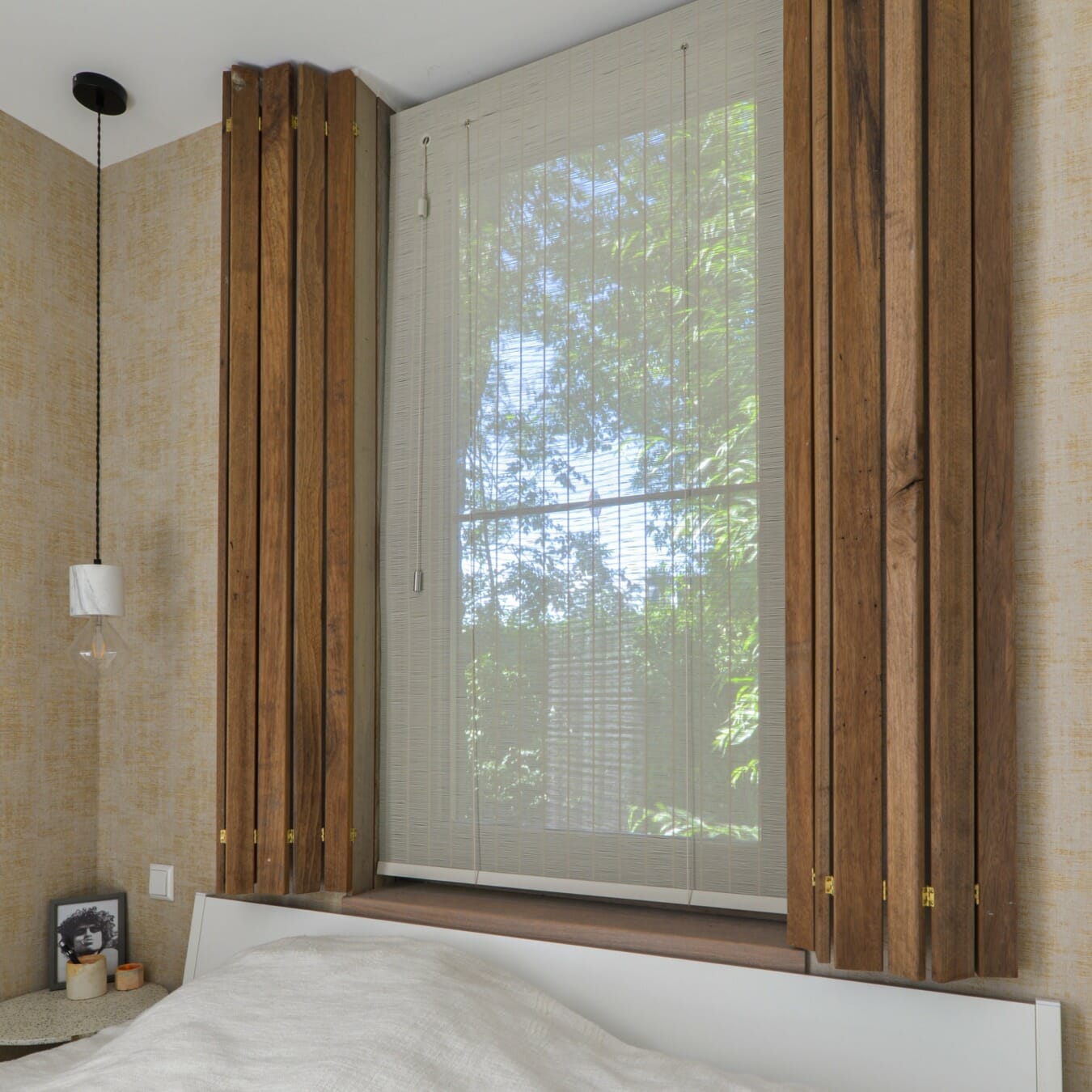 Geweven hout