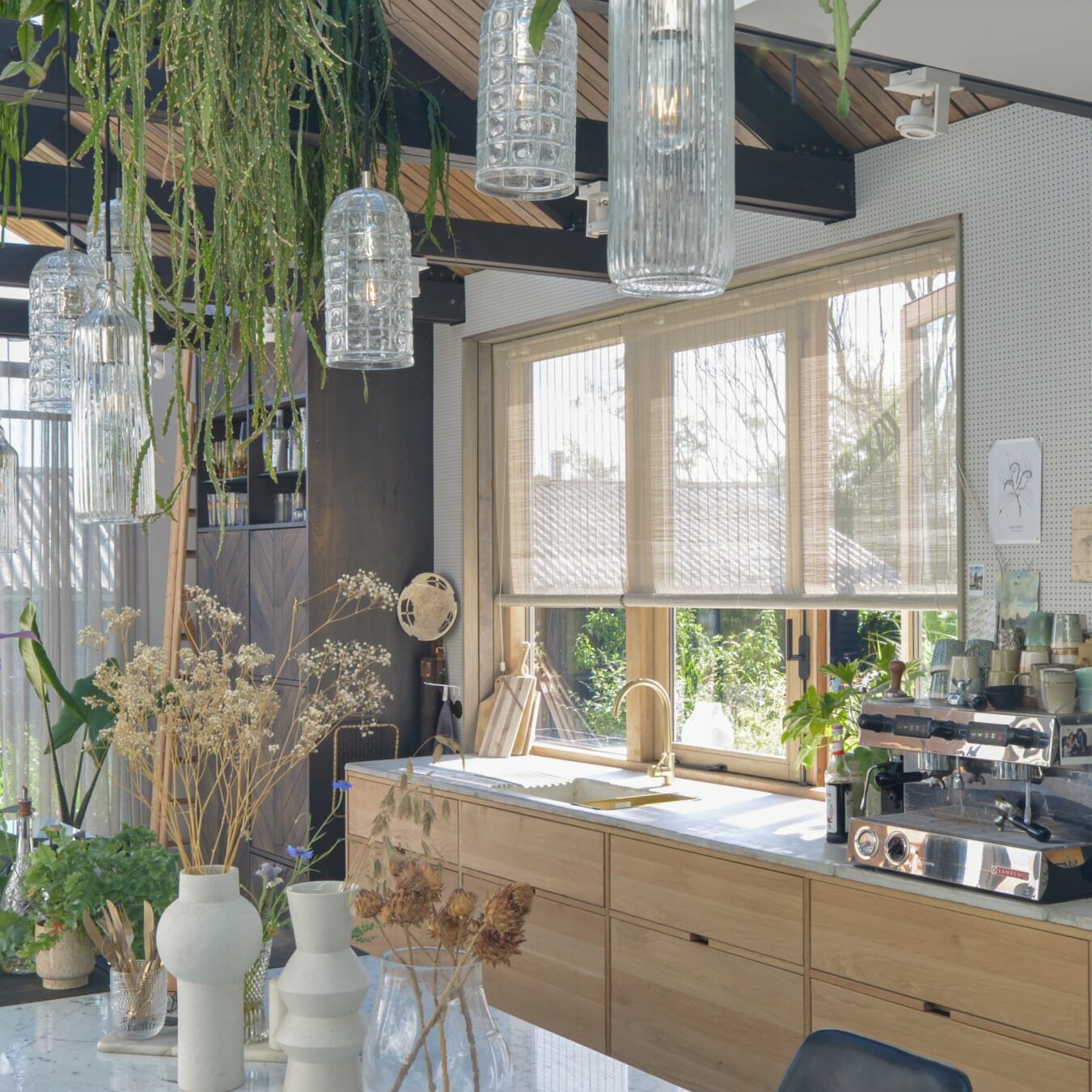 Geweven hout